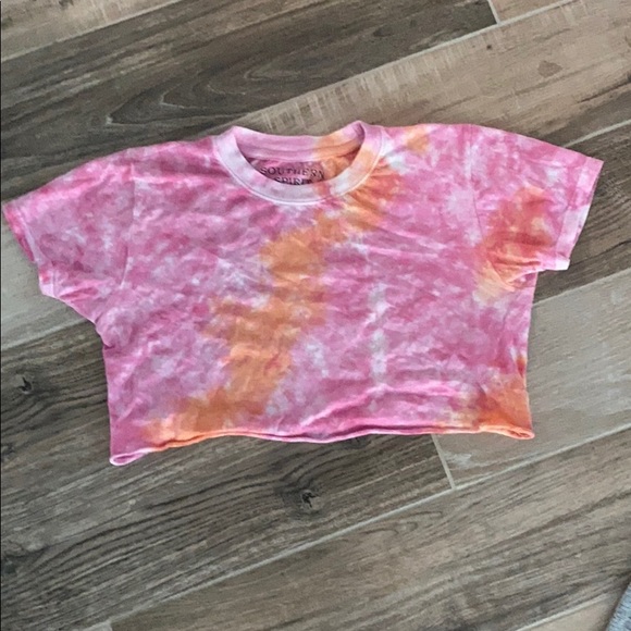 Tops - TyeDye Crop top! Small